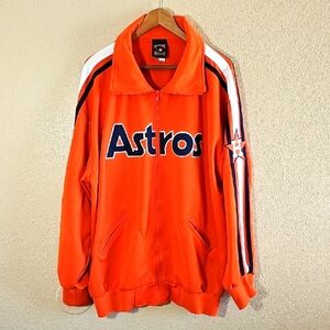 Cooperstown Collection Retro Houston Astros Track Jacket.